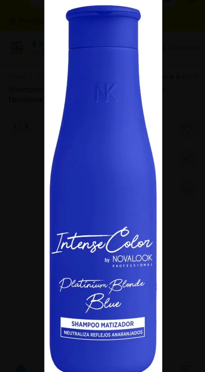 shampoo Matizador Blue Novalook