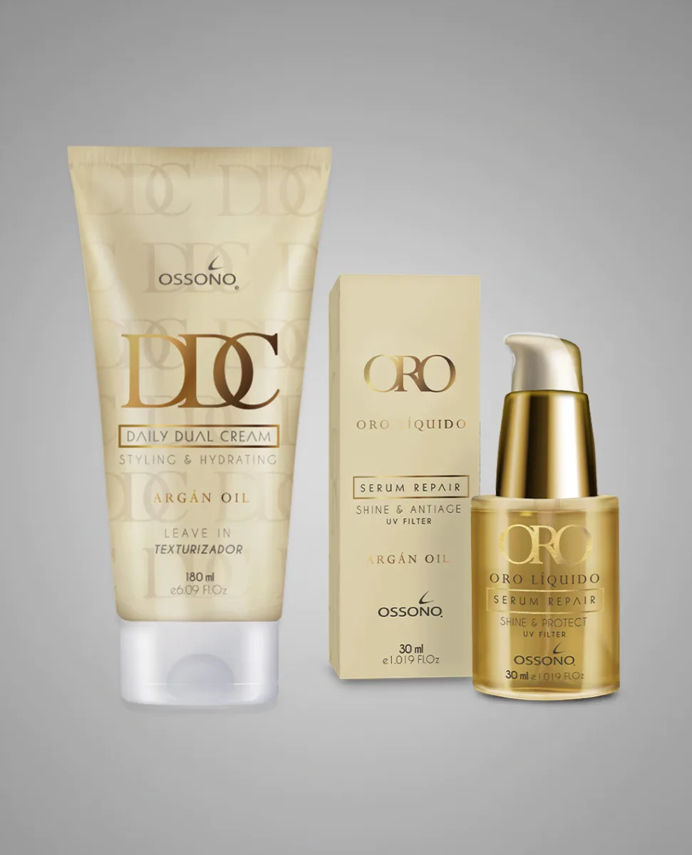 CREMA DE PEINAR ARGAN + ORO LIQUIDO