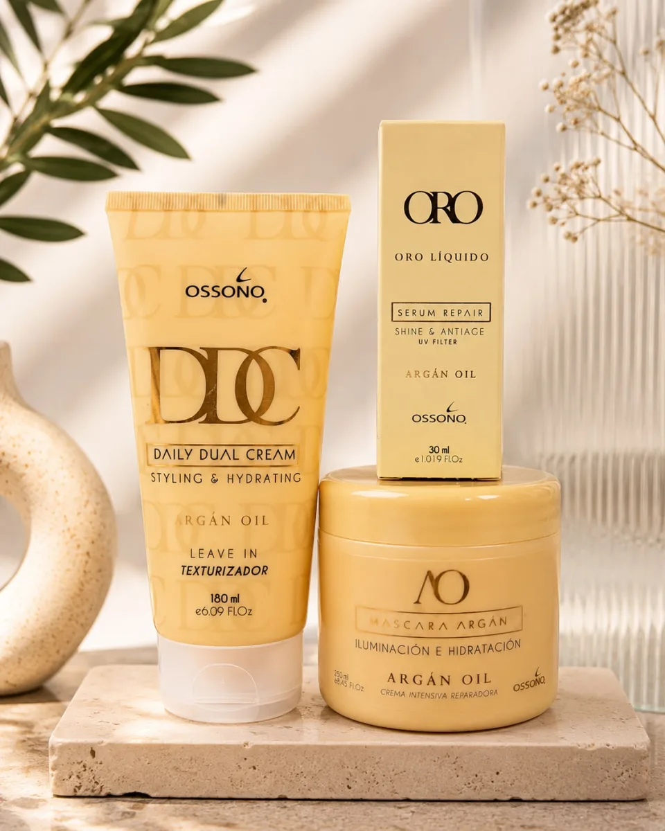 kit Argán Oil Crema de crema+serum+mascara